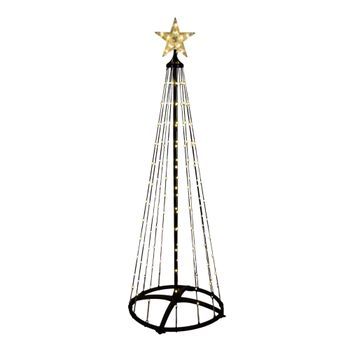 Wellhome Árbol De Navidad Con 550 Luces Led Blancas Cálidas – Altura 300 Cm