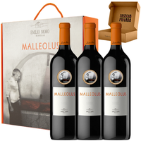 estuche malleolus- vino tinto ribera del duero 75 cl 145