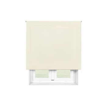 Estor Enrollable 170x175 Beige Poliéster Translúcido