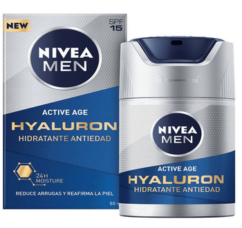 Nivea Men Hyaluron Crema Hidratante Antiedad SPF15 50 ml