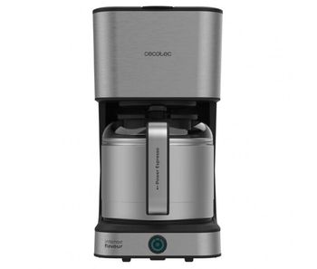 Cecotec cafetera de goteo coffee 66 drop & thermo, potencia 950 w, 1,2 l, 10 tazas, tecnología extremearoma, función antigoteo