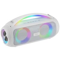 mars gaming ms-pulse altavoz portatil bluetooth 53 rgb 50w blanco