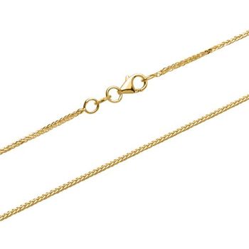 Cadena cola de zorro en oro 9 quilates