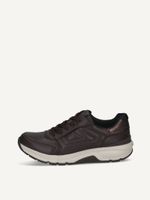 caprice sneaker brown made of leather and textile size 40