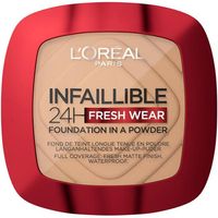 loreal base de maquillaje infallible 24h fresh wear powder foundation - 300 ambre para mujer