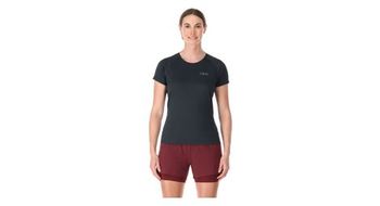 Camiseta de mujer rab sonic gris oscuro