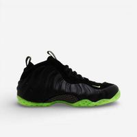nike zapatillas altas air foamposite one black volt para hombre