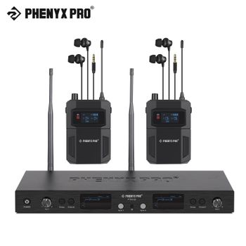 PTM-22-2B |   Sistema de monitor de oído inalámbrico mono UHF con 2 salidas de bucle
