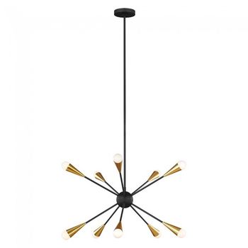 Lámpara colgante jax (10 luces)