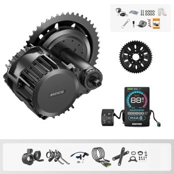 [EU DIRECT] CONJUNTO DE CONVERSIÓN BAFANG BBSHD 52V 1000W MOTOR MEDIO con Pantalla VD618 46T Juego de piñón