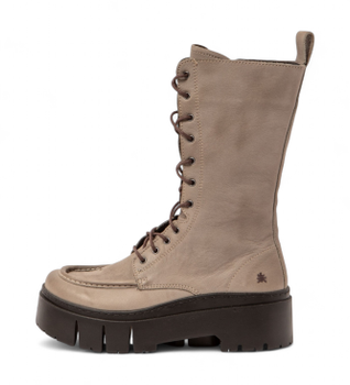 Art para mujer. 1176812EW003_039 Botas de Piel 1768 Leeds gris (42), 3 a 5cm, Cremallera, Casual