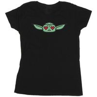 disney camiseta manga larga the mandalorian para mujer