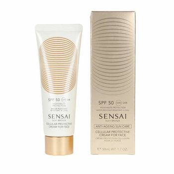 Crema Solar Protectora Facial Kanebo Sensai Cellular
