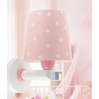 aplique de pared star light estrella rosa