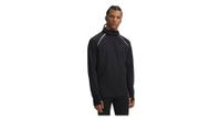 camiseta con capucha under armour velociti pro cold weather black  hombre