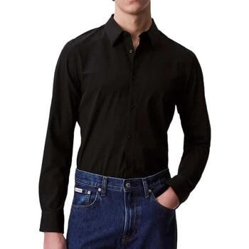 Calvin Klein Jeans Camisa manga larga Tech Stretch Slim para hombre