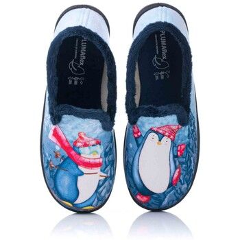 Plumaflex Pantuflas Zapatilla de casa cerrada - Plantilla para mujer