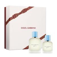 dolce  gabbana light blue pour homme set