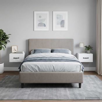 Mesitas De Noche De Pared - Mueble Dormitorio - Madera De Ingeniería (34.5x33x20cm)