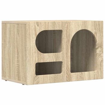Mueble De Tv | Mueble De Salón | Gabinete De Tv Roble Sonoma 60 X 35 X 40 Cm Madera De Ingeniería