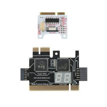 Analizador Tester Diagnóstico Placa-madre Pci-e Mini Lpc Notebook Universal Tl631