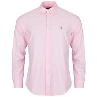 polo ralph lauren camisa manga larga camisa custom fit en oxford ligero para hombre
