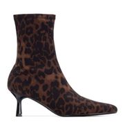 xti para mujer 14470201-leopardo botines 144702 marron 40 3 a 5cm cremallera casual animal print