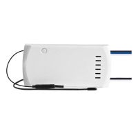controlador de ventilador sonoff ifan04-h wi-fi rf 433mhz blanco para techo 100r240v