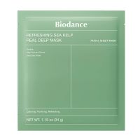 biodance cosmetica facial refreshing sea kelp real deep mask mascarilla refrescante - hidratante