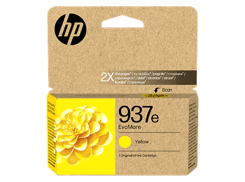 Cartucho de tinta - HP EvoMore 937e, 4S6W8NE, Amarillo