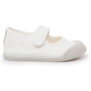 Pisamonas Bailarinas Merceditas Puntera Barefoot Lona Lavada para niña