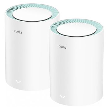 Cudy M1300 Pack de 2 Sistema Wi-Fi en Malla Doble Banda AC1200