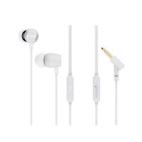 aiwa estm-30wt auriculares inear con cable blancos