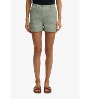 superdry para mujer w7110496a shorts mid rise linen verde 28 casual lino
