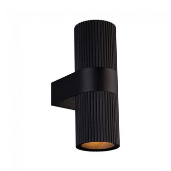 Aplique de pared de exterior kyklop ripple (2 luces)