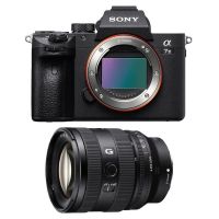 camara mirrorless sony alpha 7 iii 24mp 20-70mm sensor full-frame usb-c wifi bluetooth
