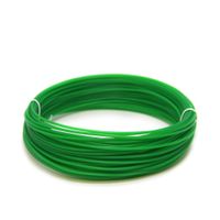 pla i3d tested verde transparente 175 mm - muestra 50g