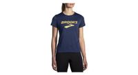 maillot de manga corta brooks distance 3 0 para mujer azul