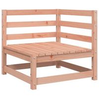 sofa esquinero de jardin  sofa de exterior madera maciza abeto douglas 70x70x67cm