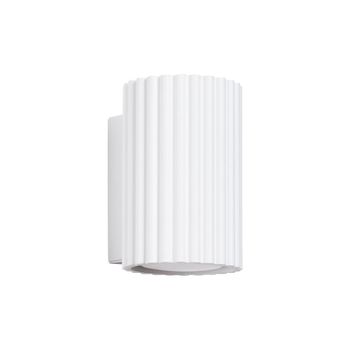 Lámpara de pared blanco aluminio alt. 7 cm