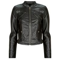 vero moda cazadora de cuero vmfavodona coated jacket noos para mujer