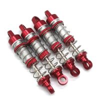 amortiguador lleno de aceite de metal mejorado de 4pcs para mnrc mn78 cherokee 112 rc coche modelos repuestos