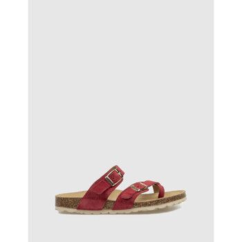 Kamome Sandalias BIO DALMA BURDEOS para mujer