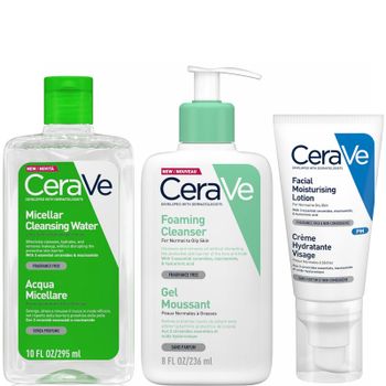 CeraVe Espuma 3 Pasos Doble Limpieza e Hidratación