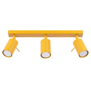 Plafone amarillo acero alt. 16 cm