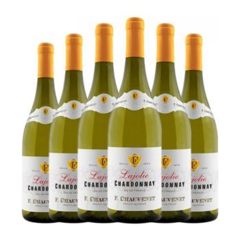 Francoise Chauvenet Vino Blanco Lajolie Bourgogne Joven 75 Cl 12.5% Vol. (pack De 6 Unidades)