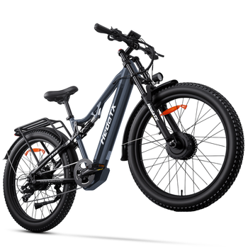 Bicicleta De Montaña Eléctrica Hedatx Tx29 Con Doble Motor Y Batería De 48 V Y 19,2 Ah.