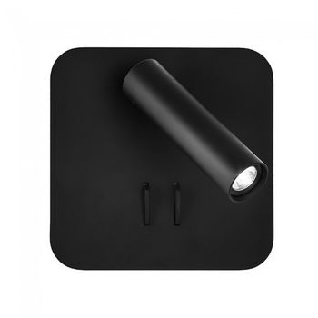 Aplique de pared led manet ii (2+6w)