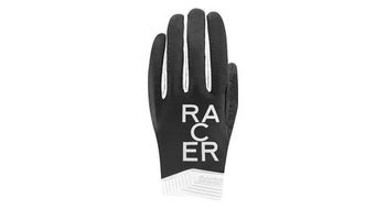 Guantes racer 1927 gp style 2 negro   blanco