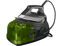 centro de planchado - rowenta perfect steam pro dg8626f0 2400w 69 bar 120 gmin golpe 450 11 l microsteam 400hd 3d laser gris y verde